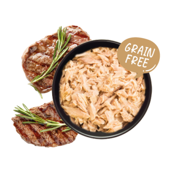 Finesse Grain-Free Tuna with Beef in Jelly 85g  Carton (24 Cans)